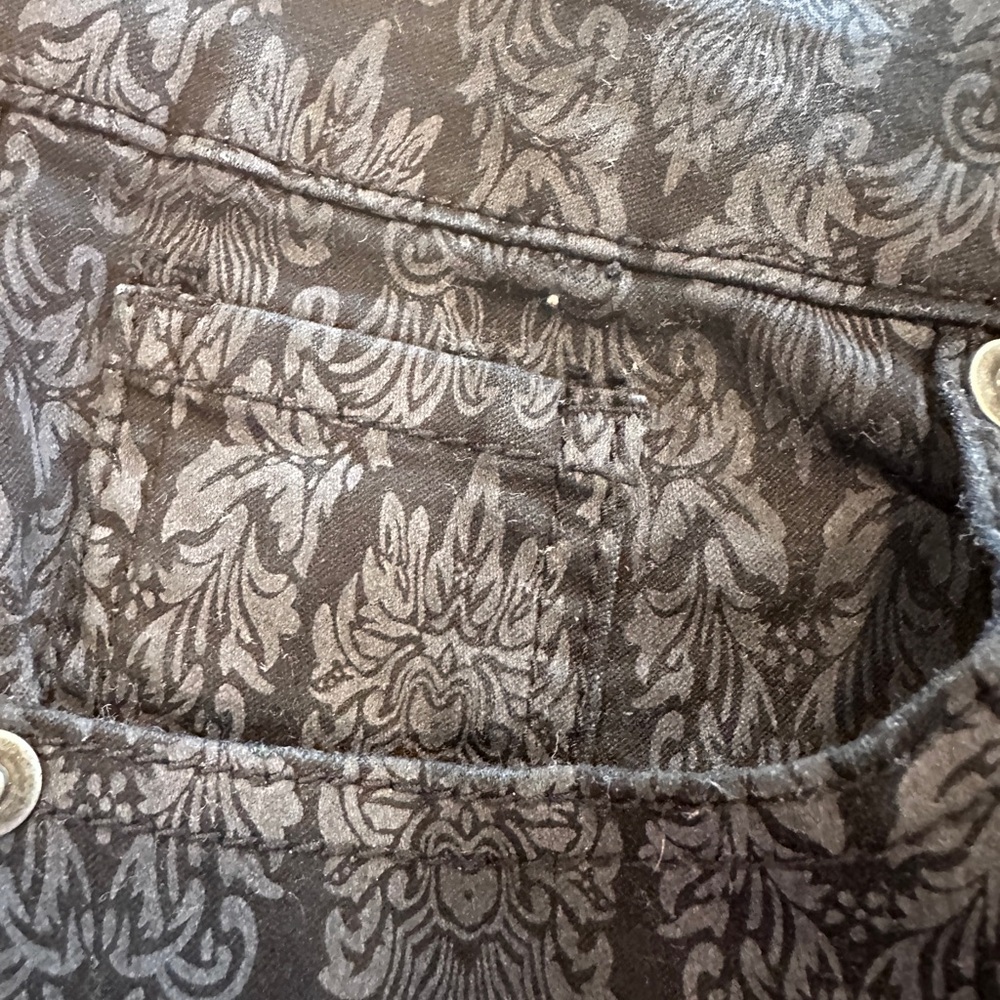 Metaphor Denim Patterned Pants - image 4